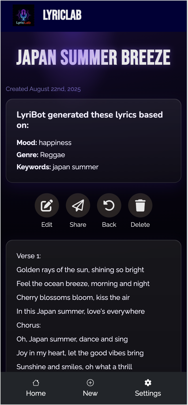 Show Song